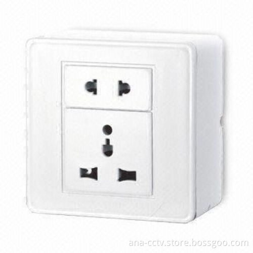 Socket Type CCTV Hidden Camera with 3.7mm Pinhole Lens